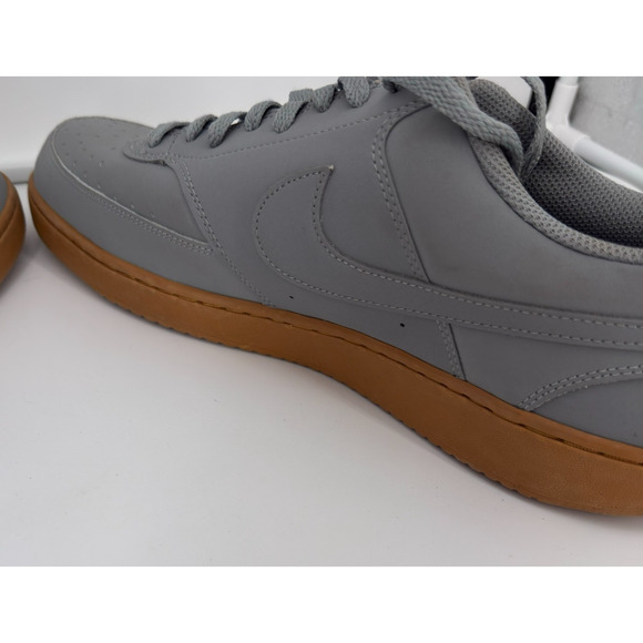 Men's Size 14 Nike Court Vision Low Particle Grey/Wheat-Black CD5463-009 - Picture 9 of 12